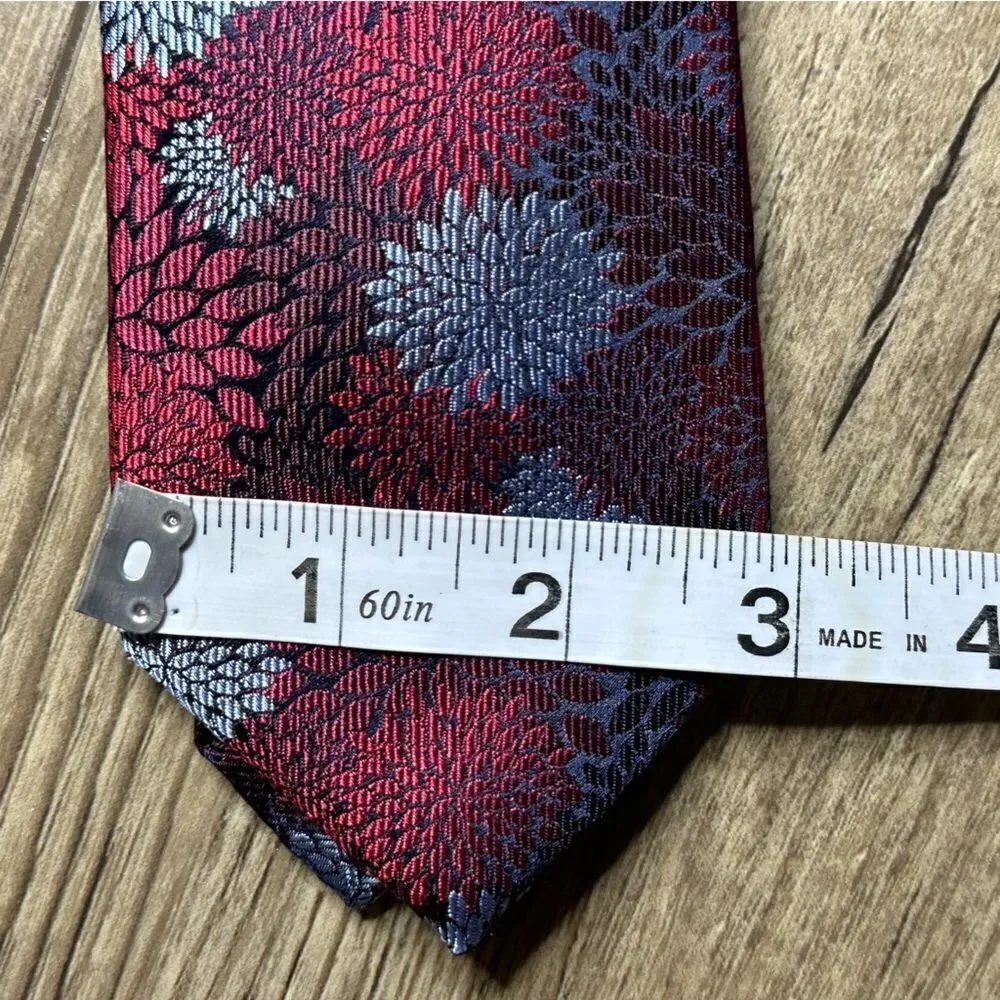 Robert Graham‎ Maroon with Purple Floral Luxury Tie